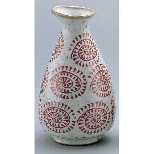 エムズジャパン 朱タコ唐草徳利 大 D02-35 RTTA401【送料無料】