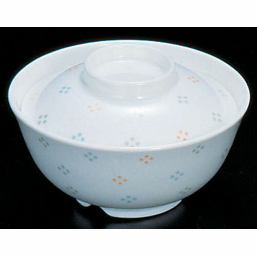 関東プラスチック メラミン「花紋」飯椀 蓋 M-351-KA RMS28351