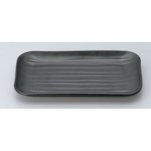 マイン メラミンウェア 黒 角皿 大 M11-138 RMI7601【送料無料】