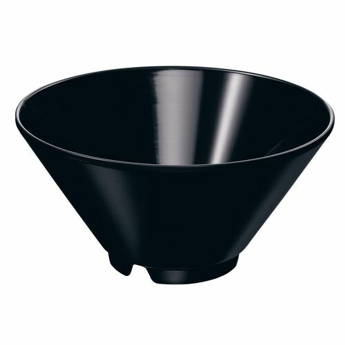 台和 メラミン ヌードルボール 19cm 黒 RNC0105