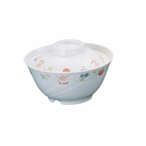 遠藤商事 メラミン「アプリケ」飯丼 大 AP-2011F蓋 RMS80111