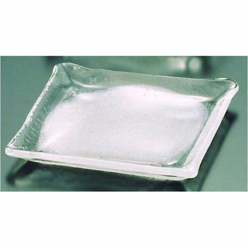 Glass - 吉沼硝子 硝子和食器 白雪13 正角中皿 RSY10