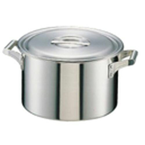 Ih/Gas Compatible - フジノス 18-10ロイヤル 半寸胴鍋 XMD-210 AHV02210【送料無料】