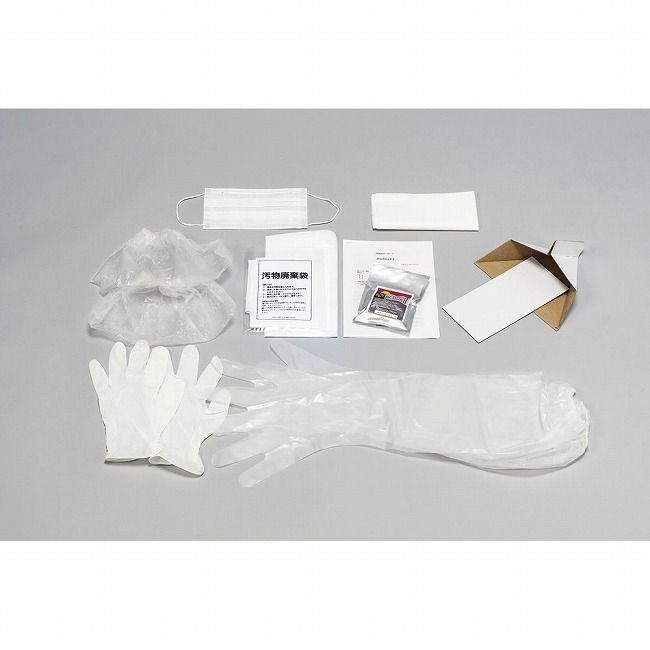 エコラボ 嘔吐物処理セット3(2回分) [KOC0301]JANコード：4528032160364強力な除菌・消臭効果のある凝固剤で素早く処理!・飲食店、ホテル、病院、学校など様々な場所でご使用できます。・同封されたマニュアルを確認しながら...