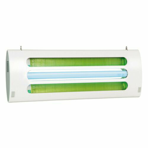 朝日産業 捕虫器 ムシポン MP-2300 XST6701 JANコード 4562133580447●間口×奥行×高さ(mm):710×75×50●重量(kg):1.8●材質：ABS樹脂■電源:100V 50/60Hz■補虫ランプ:FL20SBL(20W)捕虫紙:S-20■質量:1.8kg有効面積:30~50・白を基調にした清潔感のあるフォルムで、設置場所を えらびません。■・国産インバーター方式採用により消費電力18%削減で 省エネです。■・全面樹脂軽量タイプでスリム型です。【送料について】北海道、沖縄、離島は送料を頂きます。