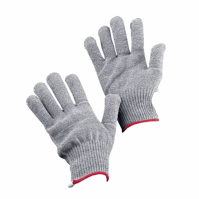 和興商事 耐切創手袋 タフテック グレー(1組) M [STBH602]JANコード：4905001365645材質:ダイニーマ、ポリエステル。(超高分子ポリエチレンを芯にしてポリエステルをカバーリング)耐熱:130℃・ダイニーマを使用した編み手袋で、耐切創性に優れた手袋です。■サイズ：M■全長(mm)：225■周囲(mm)：○A210【送料について】北海道、沖縄、離島は送料を頂きます。