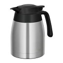 THERMOS(サーモス) 洗浄機対応真空断熱STポット TTC-1000黒(1.0L)(代引不可)【送料無料】