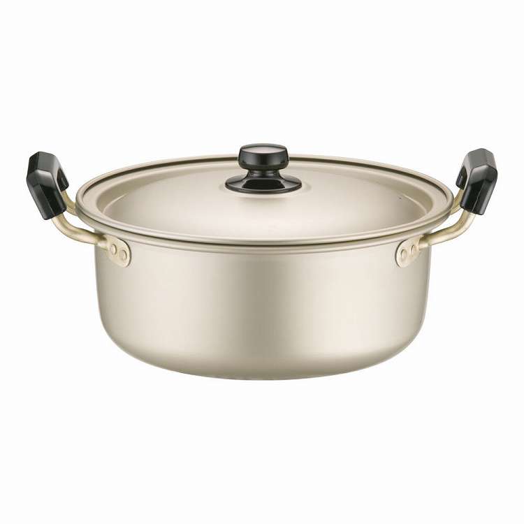 アカオ しゅう酸 実用鍋(硬質) 26cm(代引不可)【送料無料】