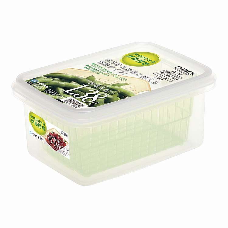 ●材質:本体、ザル/ポリプロピレンフタ/ポリエチレン●耐熱温度:本体、ザル/-20℃〜120℃フタ/-30℃〜70℃●ザル付で洗った食材をそのまま保存できます。●フタをはずせば電子レンジ使用可能。【代引きについて】こちらの商品は、代引きでの出荷は受け付けておりません。【送料について】北海道、沖縄、離島は送料を頂きます。