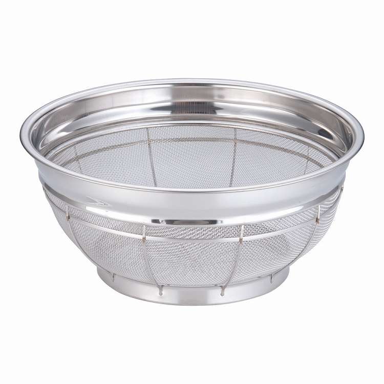 BK18-8浅型ざる 37.5cm(代引不可)【送料無料】