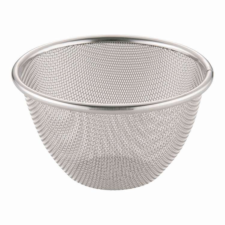 TSステンレス頑丈なザル 深型 (12メッシュ)15cm(代引不可)