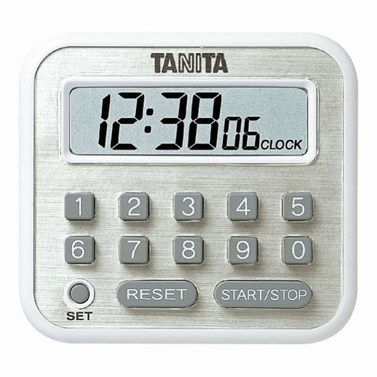 タニタ 長時間タイマー TD-375 ホワイト(代引不可)