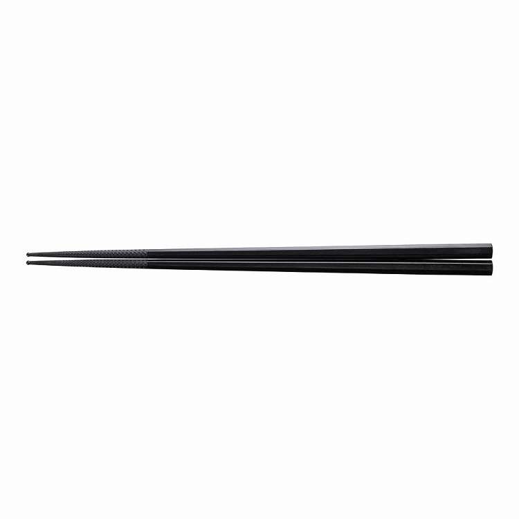 ダブルエンボスばし(盛りばし) PM-326 27cm ブラック(代引不可)