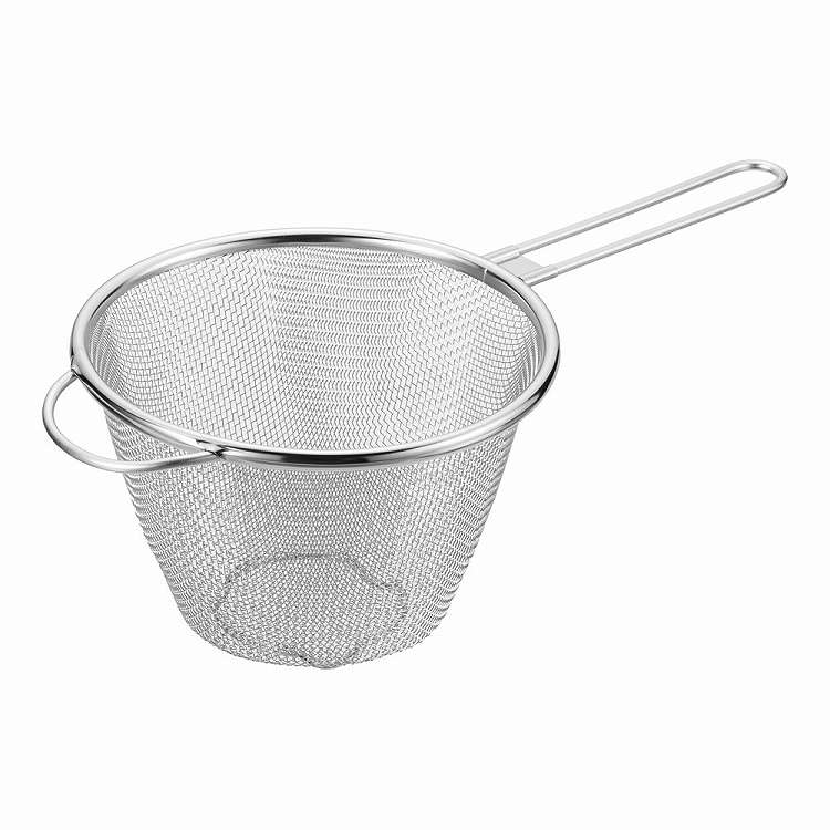 18-8ラスティアボイルストレーナー足付 16cm L-0837(代引不可)