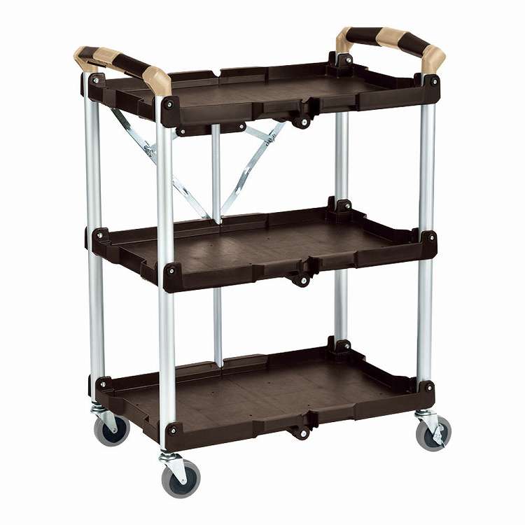 万能折りたたみワゴン 3段 ABW-03(代引不可)【送料無料】