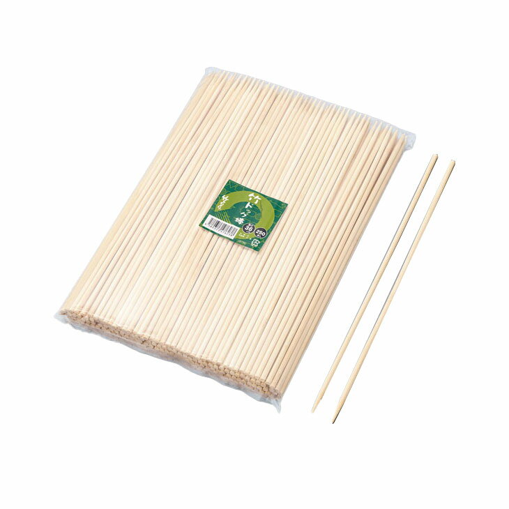 竹製 ドッグ棒(250本入) 16190 360mm(代引不可)
