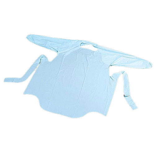 テクセル袖付PEエプロン EP-50 フリーサイズ(50枚入)(代引不可)【送料無料】