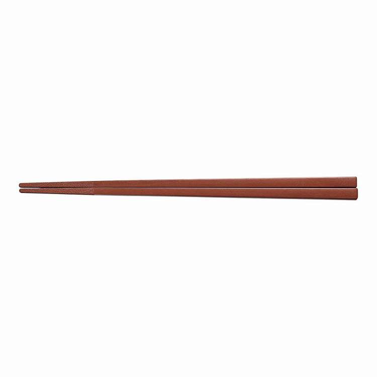 餐具（刀子, 叉子, 匙儿） - SPSエンボス四角箸(100膳入) 茶 M11-173(代引不可)【送料無料】