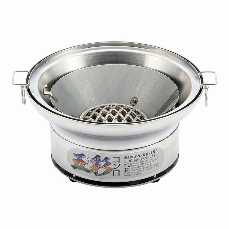 ●丈夫なステンレス製炭コンロ。●水槽なし(水を入れず)でご使用も可能。(アミ焼の場合)●汚れが気になったら本体丸洗い可能。【代引きについて】こちらの商品は、代引きでの出荷は受け付けておりません。【送料について】北海道、沖縄、離島は送料を頂きます。