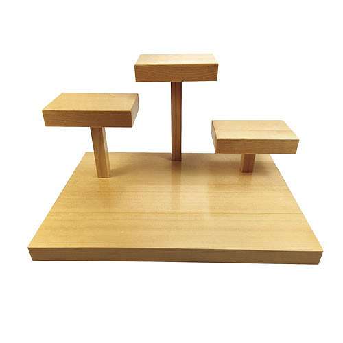 ●材質:スプルス材ベース:350×250×H22段板:120×78×H25【代引きについて】こちらの商品は、代引きでの出荷は受け付けておりません。【送料について】北海道、沖縄、離島は送料を頂きます。