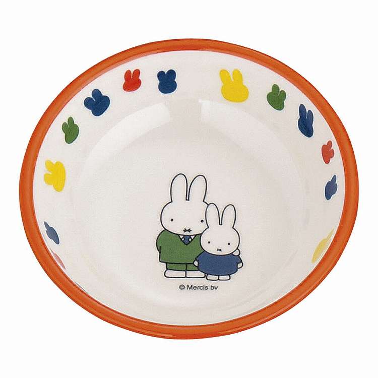メラミンお子様食器「ミッフィー」 ボール M-3110AAG-R(代引不可)