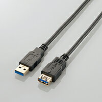 [ELECOM(エレコム)] USB3.0延長ケーブル（A-A） USB3-E20BK(代引き不可)