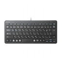 エレコム 有線薄型ミニキーボード TK-FCP096BK(代引不可)【送料無料】(2)