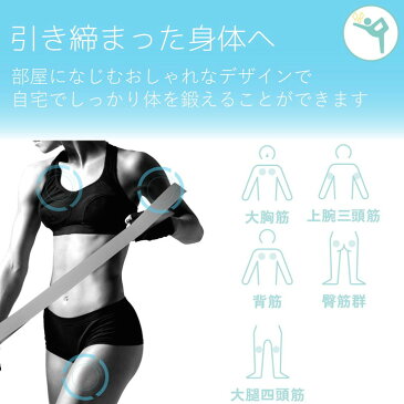 エレコム 筋トレ 器具 トレーニングバンド 初心者向け ソフト HCF-TBFSBUL(代引不可)