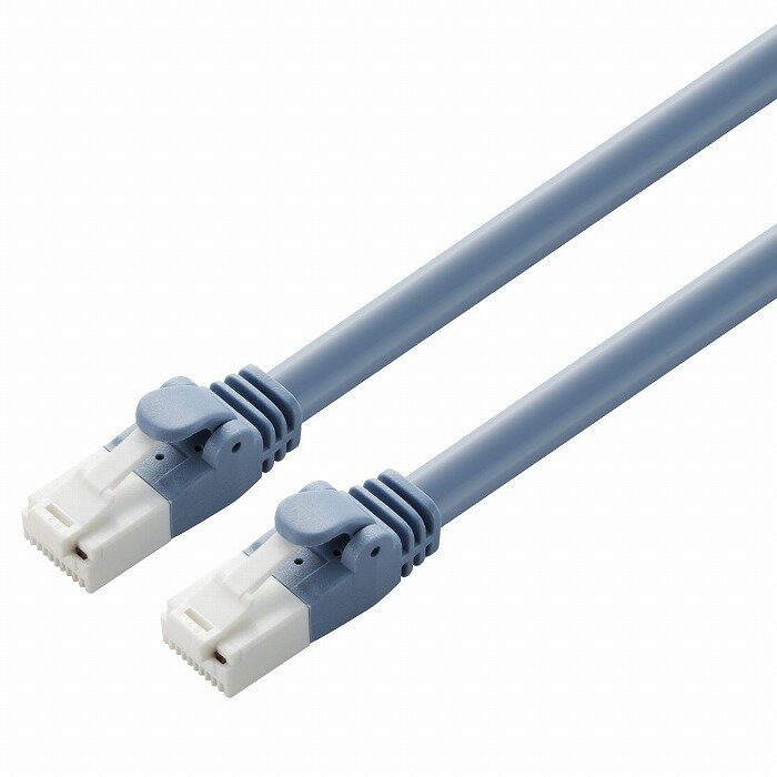 エレコム LANケーブル CAT6A 2m ツメ折れ防止 10ギガビット対応 高速光通信 ヨリ対線 スタンダード ブルー LD-GPAT/BU2/RS(代引不可)【メール便（ネコポス）】【送料無料】
