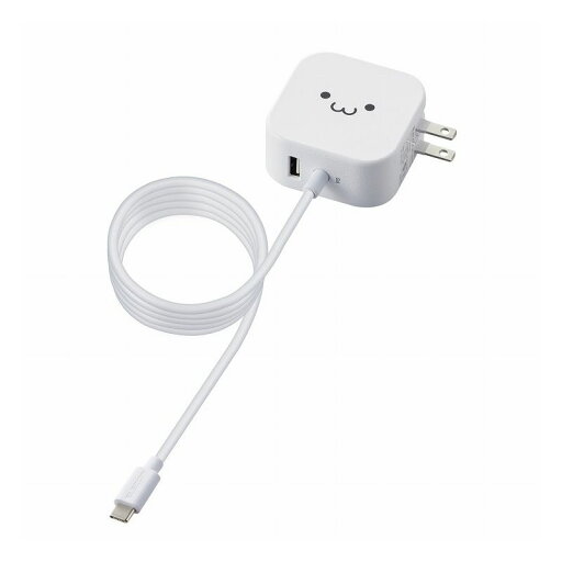 エレコム ELECOM USB コンセント PD 充電器 20W スマホ タブレット USB-C USB-A×1ポート ケーブル一体型 1.5m ホワイトフェイス 高速 MPA-ACCP19WF(代引不可)【送料無料】 エレコム ELECOM USB コンセント PD 充電器 20W スマホ タブレット USB-C USB-A×1ポート ケーブル一体型 1.5m ホワイトフェイス 高速 MPA-ACCP19WF(代引不可)【送料無料】