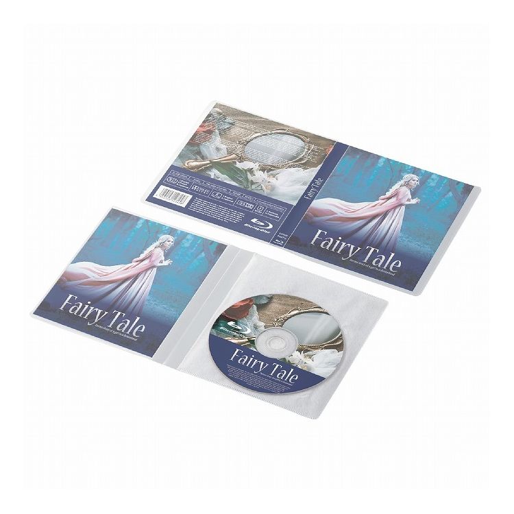 Blu-ray ディスク ケース DVD CD 対応 収納 圧縮 収容 1枚 30ケース セット 長期 保管 省スペース トール ブックレット ジャケット 不織布 記録層 傷つけない ホワイト CCD-DPB30WH エレコム(代引不可)【送料無料】