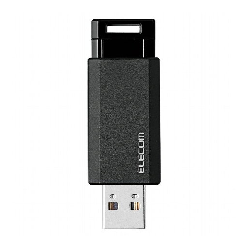 USBメモリ USB3.1 Gen1 ノック式 8GB オートリターン機能 1年保証 ブラック MF-PKU3008GBK エレコム(代引不可)【メール便(ネコポス)】【送料無料】 USBメモリ USB3.1 Gen1 ノック式 8GB オートリターン機能 1年保証 ブラック MF-PKU3008GBK エレコム(代引不可)【メール便(ネコポス)】【送料無料】