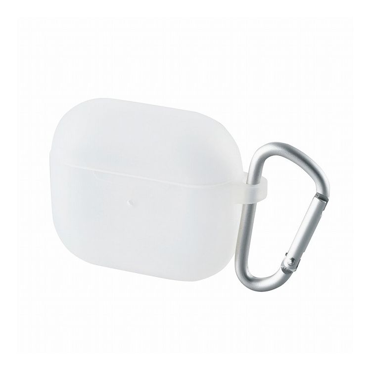 AirPods 第3世代 ケース シリコン カラビナ付 ワイヤレス充電対応 クリア AVA-AP3S...