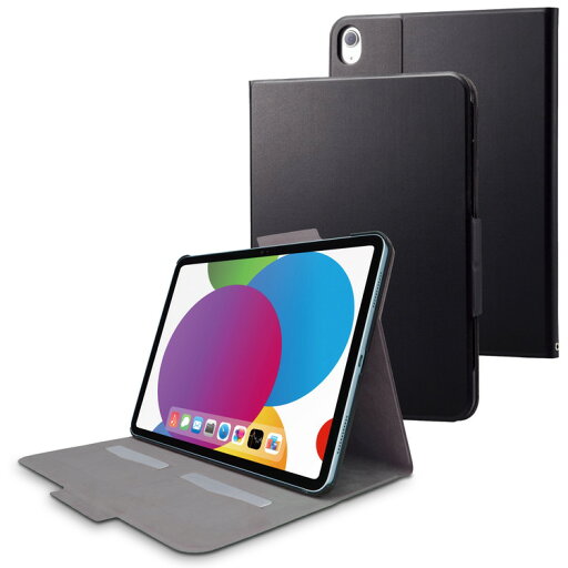 iPad 10.9インチ 第10世代 2022 用 ケース ソフトレザー カバー 手帳型 スリープ対応 マグネット フラップ フリーアングル カードポケット付 ブラック TB-A22RWVFUBK(代引不可)【メール便配送】【送料無料】 iPad 10.9インチ 第10世代 2022 用 ケース ソフトレザー カバー 手帳型 スリープ対応 マグネット フラップ フリーアングル カードポケット付 ブラック TB-A22RWVFUBK(代引不可)【メール便配送】【送料無料】