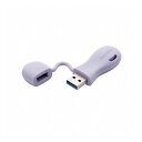 ELECOM USBメモリ 32GB USB3.2(Gen1) 3.1(Gen1) 3.0 2.0 USB A 一体型 キャップ式 ストラップホール付 シリコン...