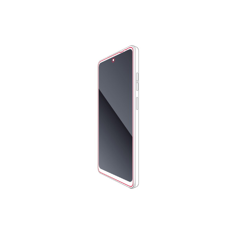 ELECOM motorola moto g24 ガラスフィルム 高透明 強化ガラス 表面硬度10H 指紋防止 飛散防止 気泡防止 PM-R241FLGG エレコム(代引不可)