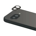 エレコム ELECOM Google Pixel 9a レンズカバー カメラ保護 ガラスフィルム アルミフレーム 高透明 強化ガラス 表面硬度10H 指紋防止 ブラック(代引不可)【送料無料】