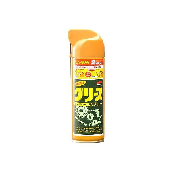 ソフト99 車用 ニューグリーススプレー 03022JANコード：4975759030225【内容量】 220mlソフト99 ニューグリーススプレー 03022-3096 【4793862】【送料について】北海道、沖縄、離島は送料を頂きます。