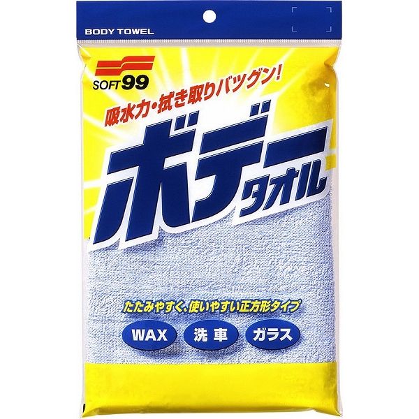 ソフト99 車用 CAR kidsニューボディタオル 04026
