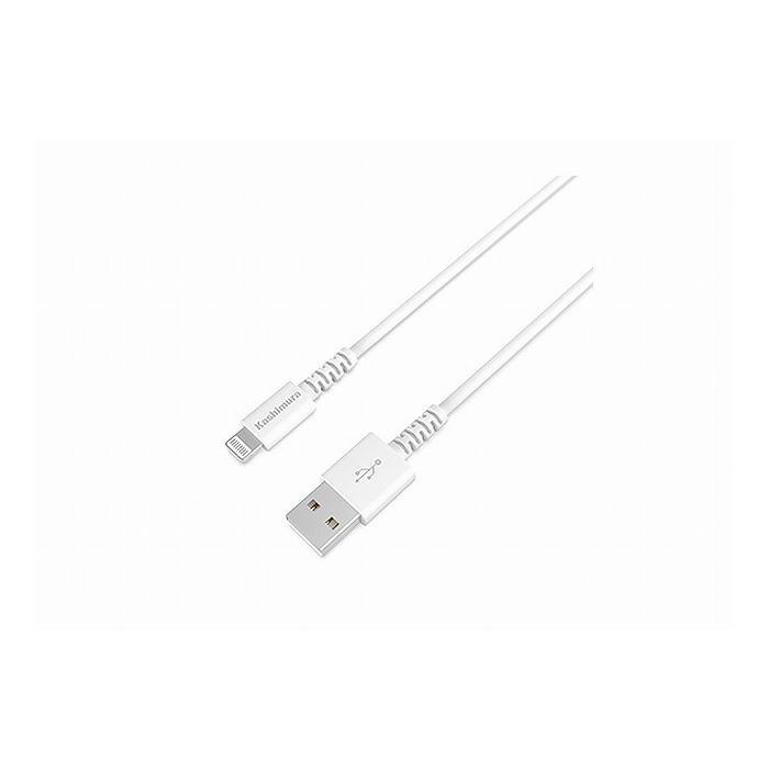 カシムラ USB充電&同期ケーブル 50cm LN WH KL112
