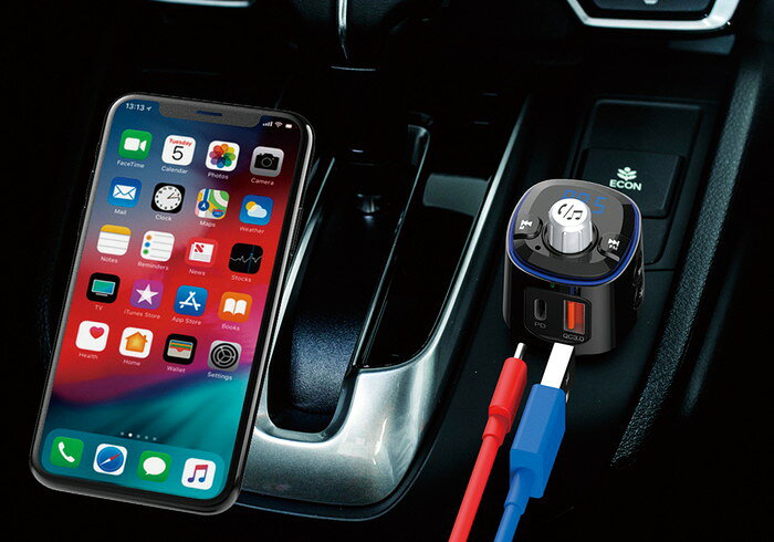 カシムラ Bluetooth FMトランスミッター フルバンド USB KD229【送料無料】
