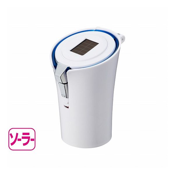 【商品説明】：全開灰すて機能で溜まった吸殻を丸ごと全部捨てることが可能：フタが90度、消火部が180度にそれぞれ開くソーラー灰皿：スーパースリムの太さまで（5〜8mm）対応の消火穴とタバコ置き【送料について】北海道、沖縄、離島は送料を頂きます。LINKブラックホワイト