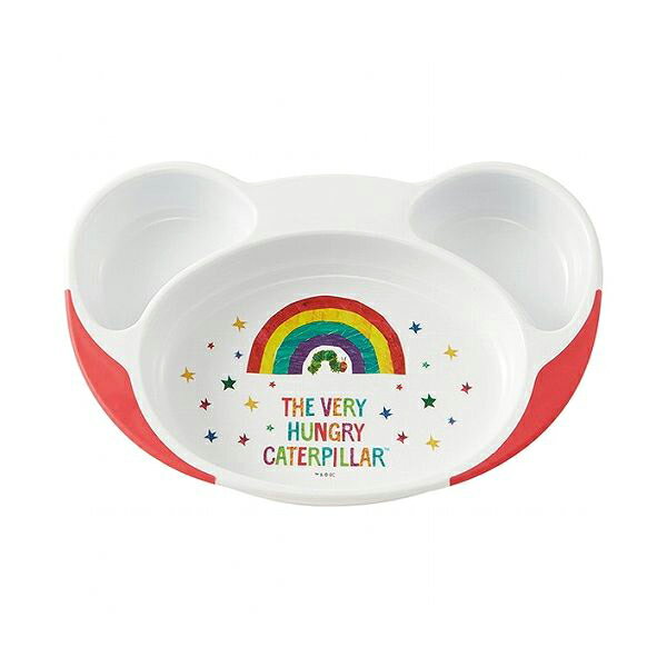 スケーター ベビー用 すくいやすいランチ皿 ランチプレート 滑り止め付き はらぺこあおむし WP7 キッズ ベビー かわいい 可愛い キャラクター 柄 Skater