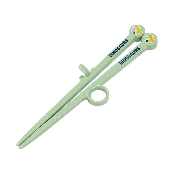 スケーター 子供用 トレーニング箸 練習箸 右利き用 16.5cm ディノサウルス ADT2 キッズ ベビー かわい..