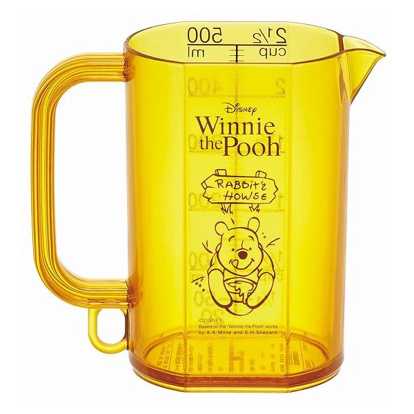 スケーター メジャーカップ 計量カップ 500ml くまのプーさん Honey キャラクター 子ども 男の子 女の..