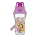 スケーター 480ml 水筒 直飲み 水分補給 メモリ付き クリア 透明 ラプンツェル24 PSB5TR キャラクター 可愛い かわいい Skater(3)