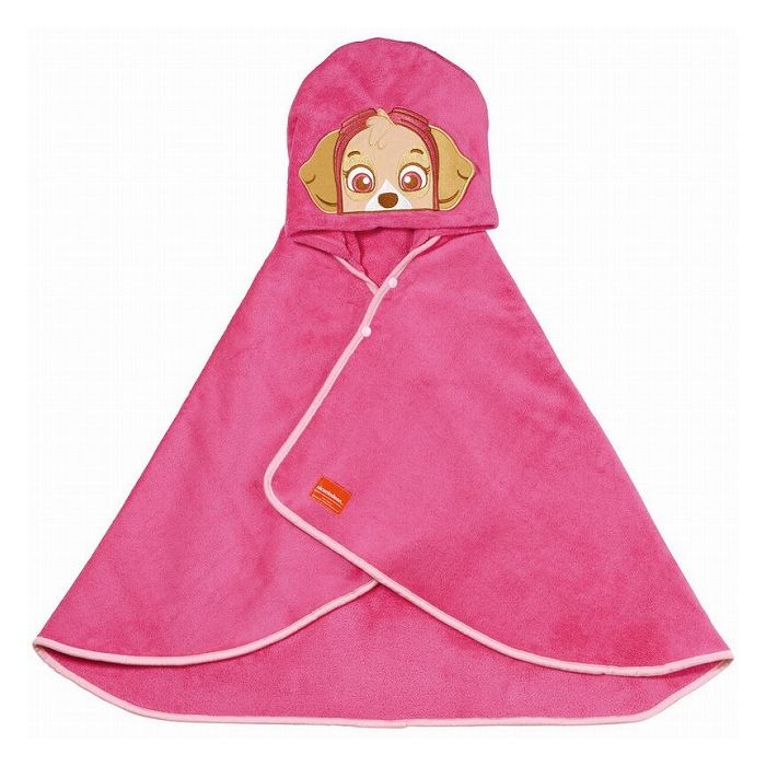 スケーター 吸水速乾タオル バスポンチョ フード付き 子供用 パウ・パトロール スカイ キャラクター かわいい 可愛い 男の子 女の子 キッズ 子供 子ども BPO1 Skater【送料無料】