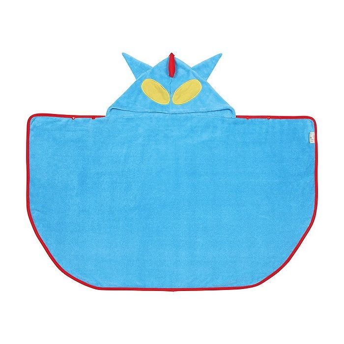 スケーター 吸水速乾タオル バスポンチョ フード付き 子供用 クレヨンしんちゃん アクション仮面 キャ..