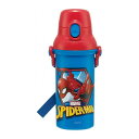 スパイダーマン25 銀イオン抗菌 食洗器対応 直飲み 水筒 プラボトル 480ml スパイダーマン25 PSB5SANAG スケーター Skater キャラクター 可愛い かわいい(3)