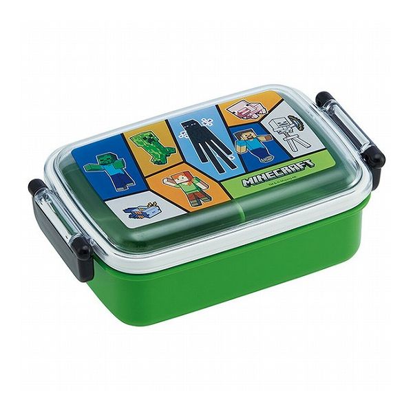 Lunch Boxes - マインクラフト25 銀イオン抗菌 子供用 弁当箱 ランチボックス 450ml マインクラフト25 RBF3ANAG スケーター Skater キャラクター 可愛い かわいい